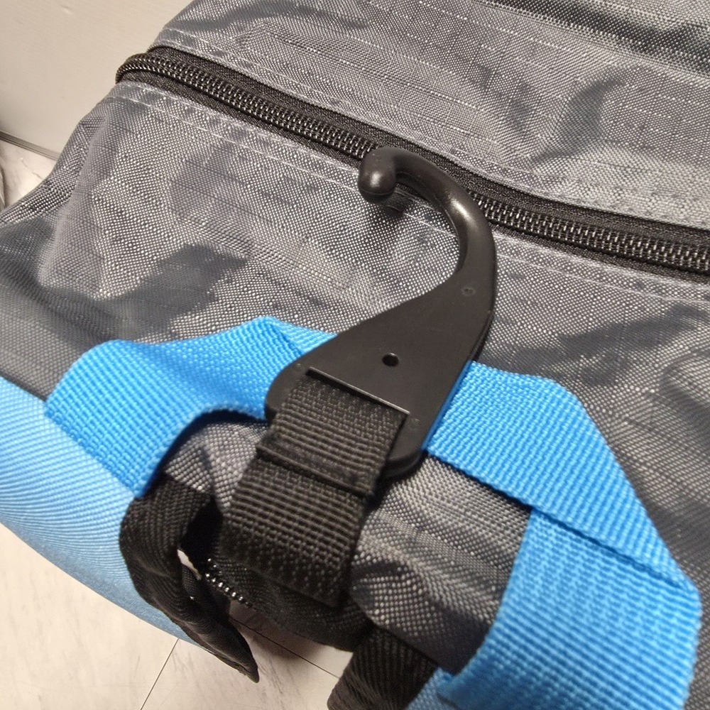 Youth Field Hockey Backpack /Featuring 2 Stick Holders, 2 Side Pockets, Blue - Picture 5 of 7